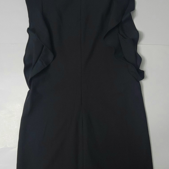 Zara Women Black Ruffle Sleeve Mini dress - Picture 8 of 12